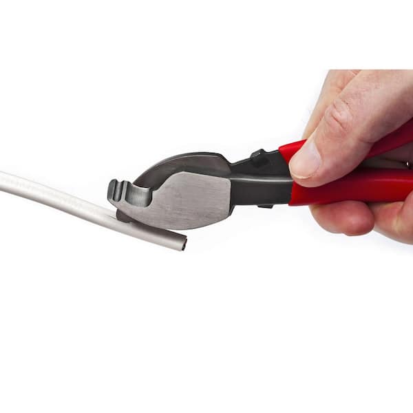 8-3/8 in. Flip Joint Cable Cutter with Wire Cutter and Sheath Knife 8-3/8 in. Flip Joint Cable Cutter with Wire Cutter and Sheath Knife