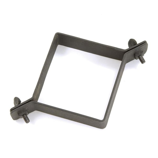 Achla Designs Squirrel Deflector For 4 by 4 Post, 18 in. Dia, Black Powder Coat Finish