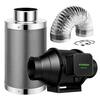 VIVOSUN AeroZesh S4 4″ Inline Duct Fan 208CFM With E42A Speed Controller – WiFi/App