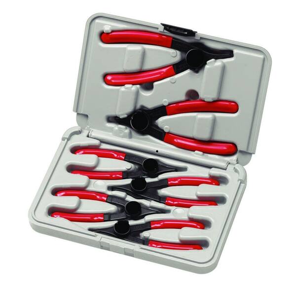 GEARWRENCH Cam-Lock Style Convertible Snap Ring Pliers Set with Blow Mold Case (6-Piece)
