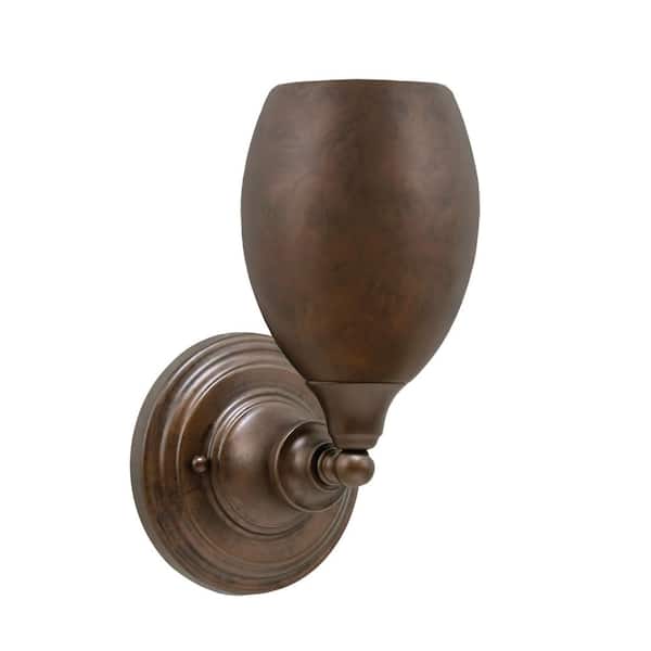 Unbranded Fulton 1-Light Bronze Wall Sconce