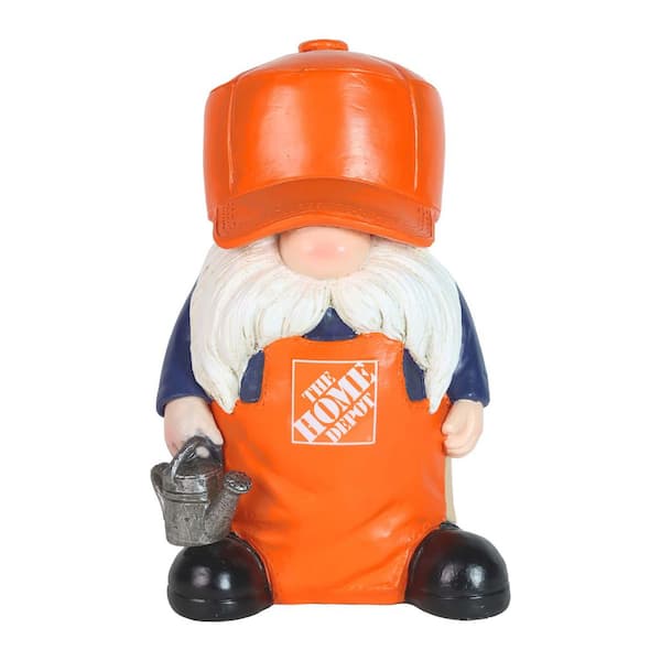 Solar Home Depot with Trucker Hat and Watering Can Gnomables Gnome
