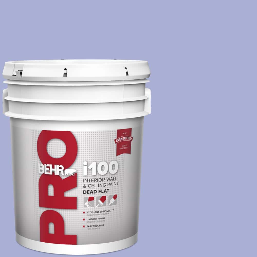 5 gal. #MQ4-30 Lavender Wash Dead Flat Interior Paint price history on PriceWatchPro