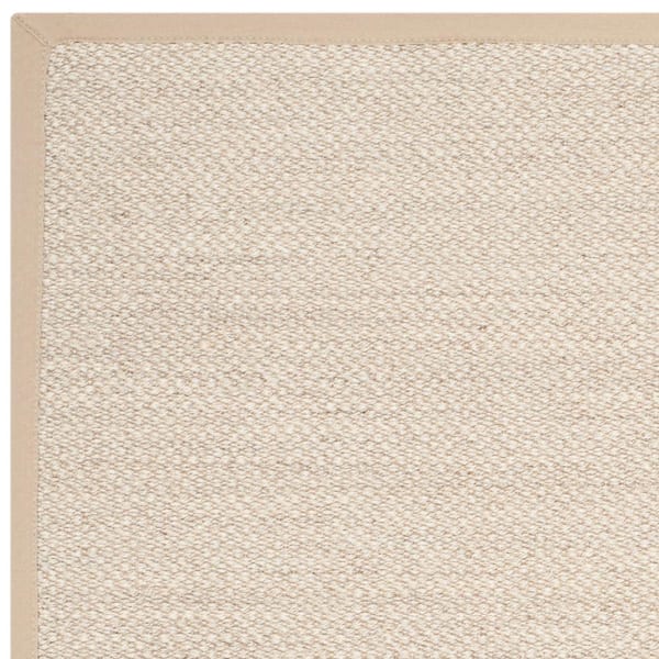 Natural Floor Mat, Linen Rug - Linenbee