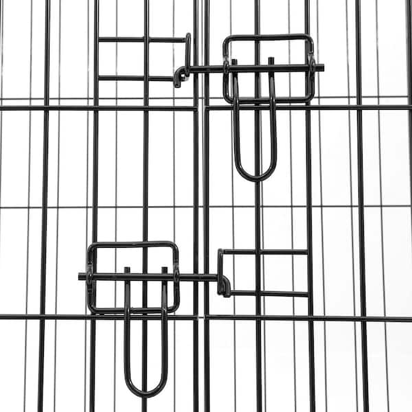 Buy 36 in. Sliding Double Door Dog Crate with Patented Corner