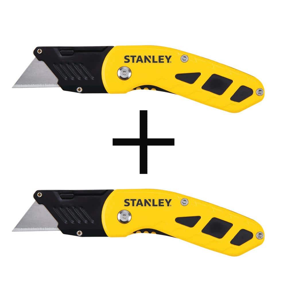 STANLEY 0-10-237 - Retractable Blade Knife (4 pcs.)