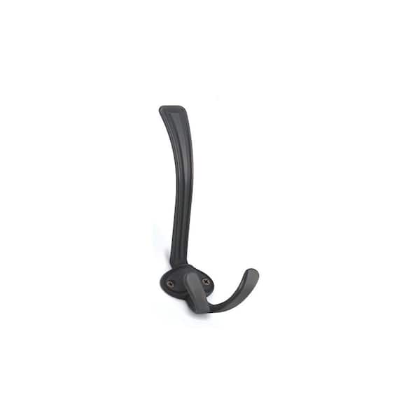 Home Decorators Collection 5-5/8 in. Oil Rubbed Bronze Pilltop Wall Hooks  (6-Pack) 64421 - The Home Depot