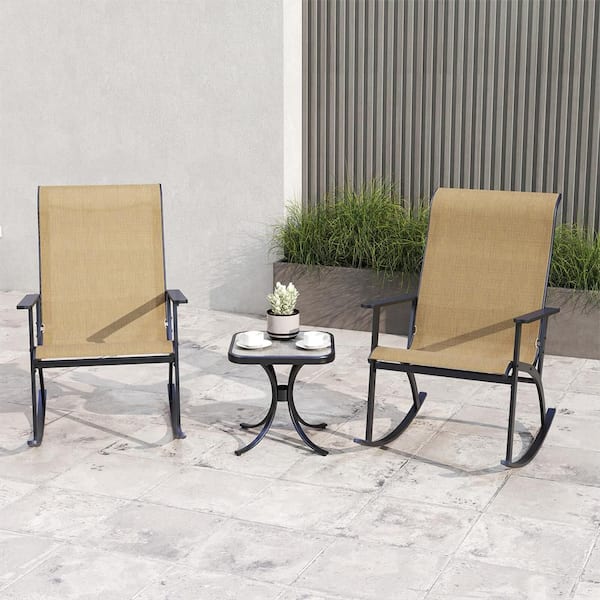 3-Piece Metal Patio Conversation Set