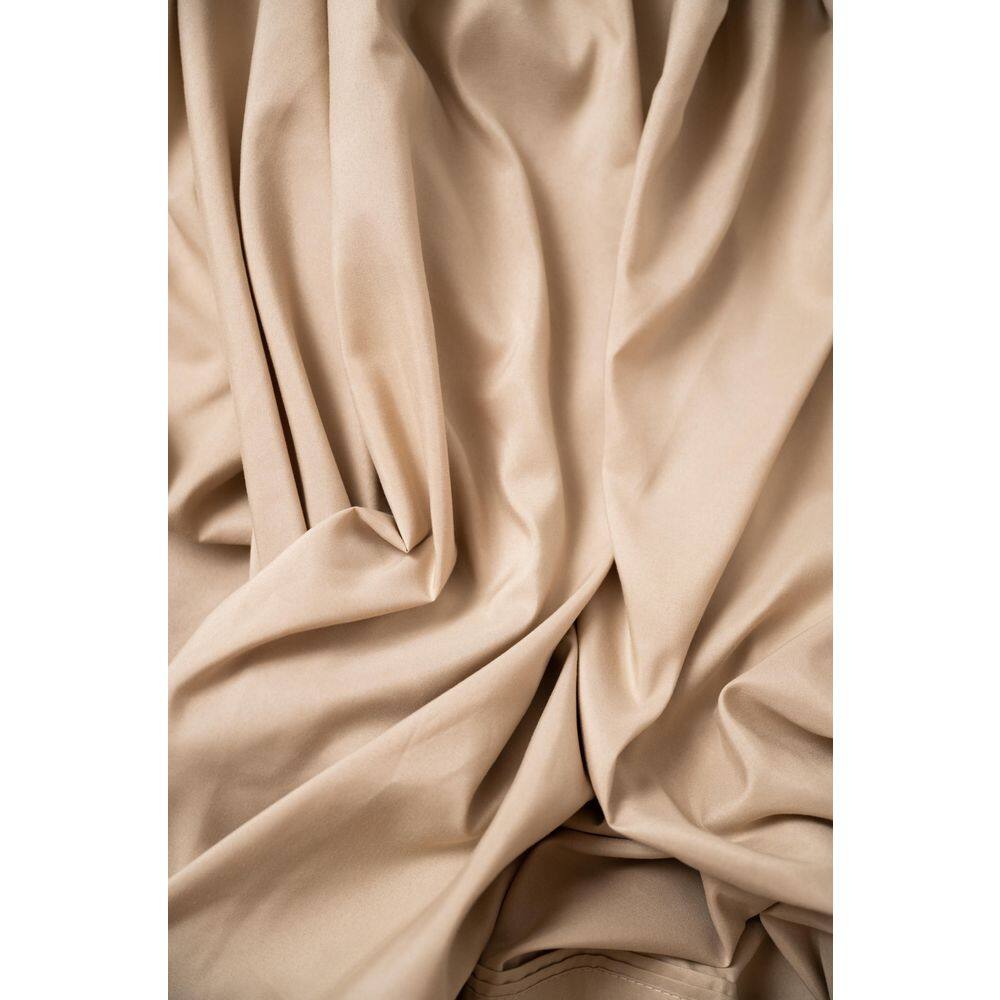 Khaki King Bamboo and Microfiber 4-Piece Sheet Set