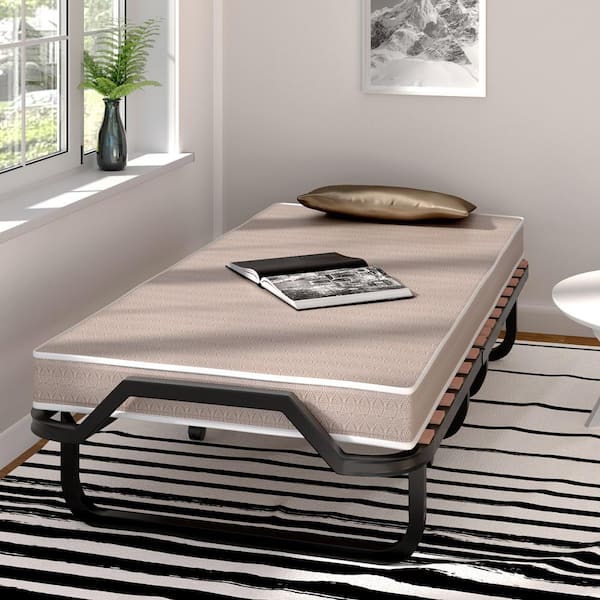 Twin Mattress Rollaway Guest Bed, Rollaway Folding Twin Bed Frame