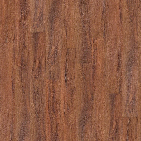 Shaw Wisteria Clay 6 Mil x 6 in. W x 48 in. L Water Resistant Glue Down Vinyl Plank Flooring (53.93 sq. ft./ case )