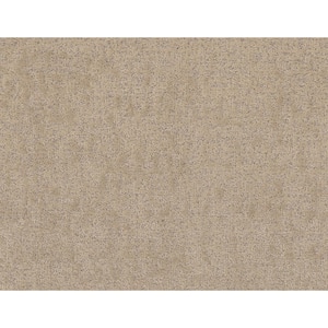 Love Story - Color Briarwood 39 oz. SD Polyester Pattern Brown Installed Carpet