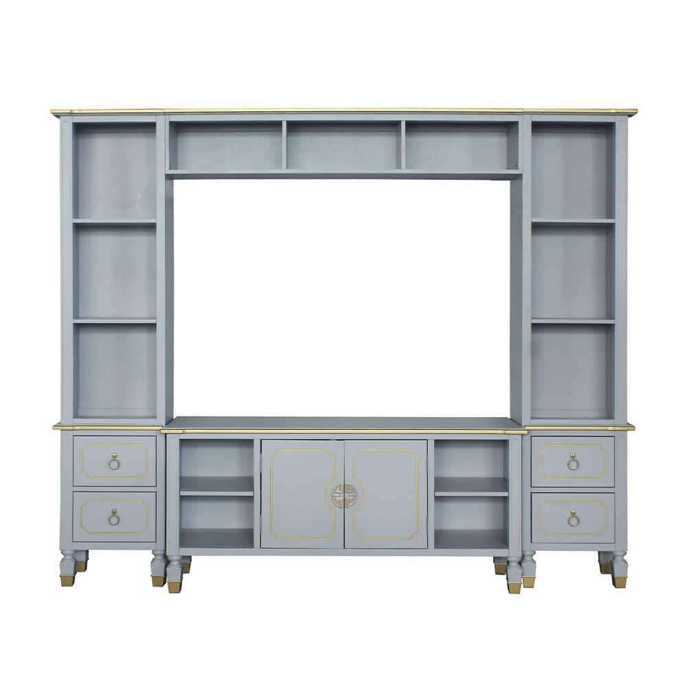 Acme Furniture House Marchese 16 in. Pearl Gray Entertainment