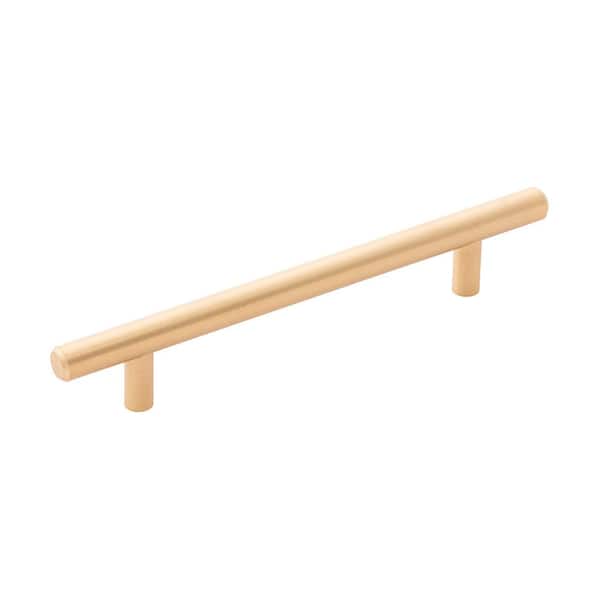 HICKORY HARDWARE Bar Pulls Collection 128mm (5 in.) C/C Royal Brass Cabinet Drawer & Door Pull