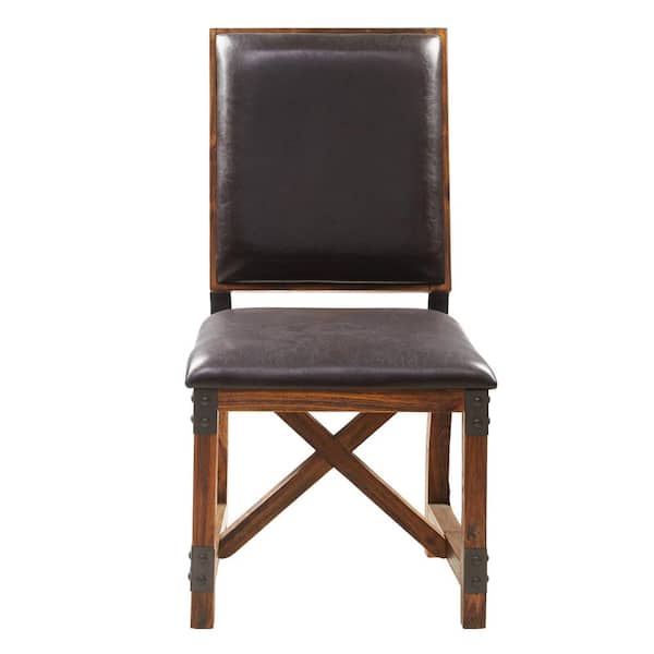 INK+IVY Lancaster Chocolate Dining Chair