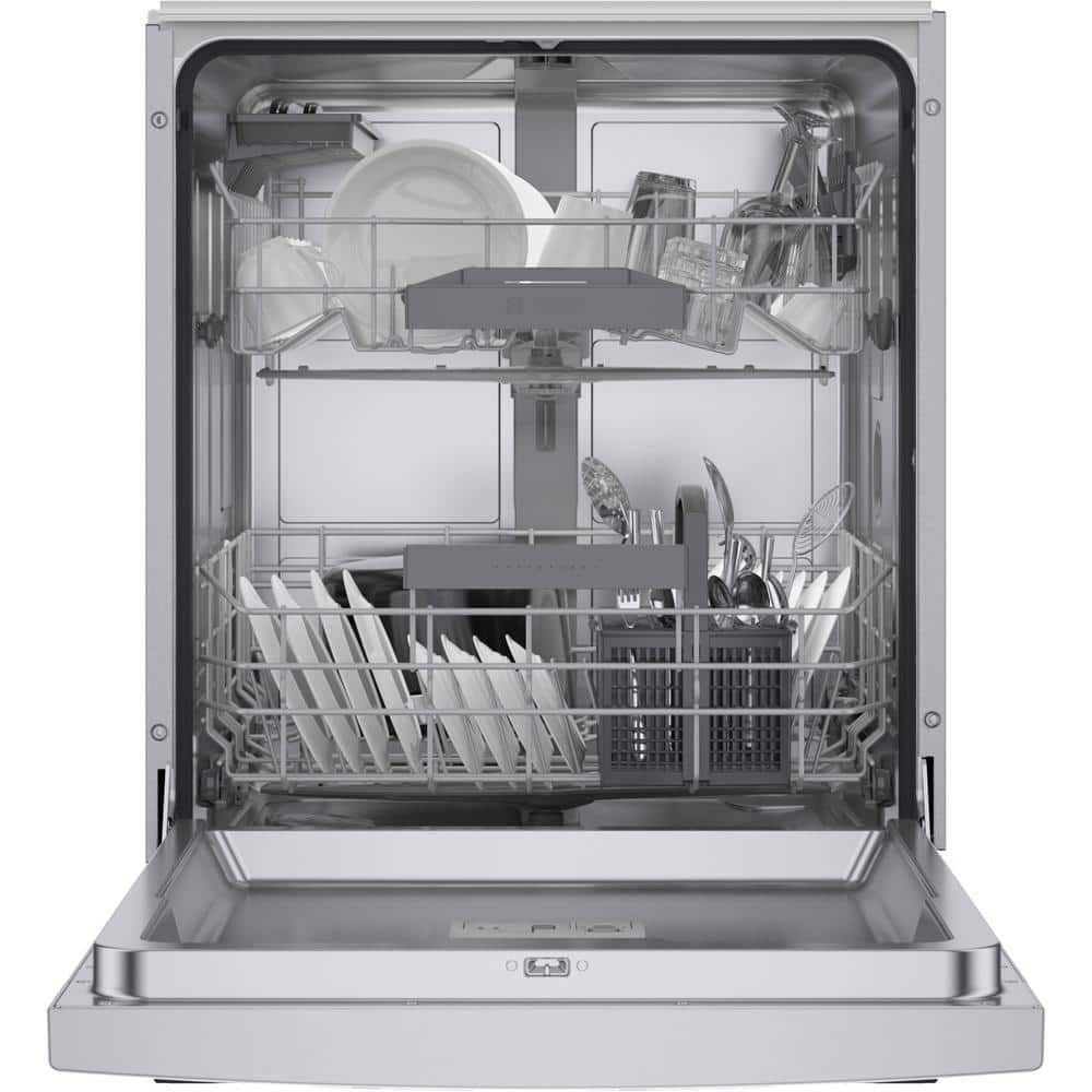 24" Stainless Steel Front Control Smart Built-In Dishwasher