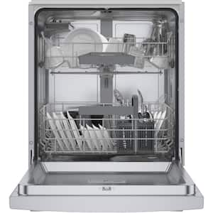 300 Series 24 in. ADA Compliant Smart Front Control Dishwasher in Stainless Steel with Stainless Steel Tub, 46 dBA