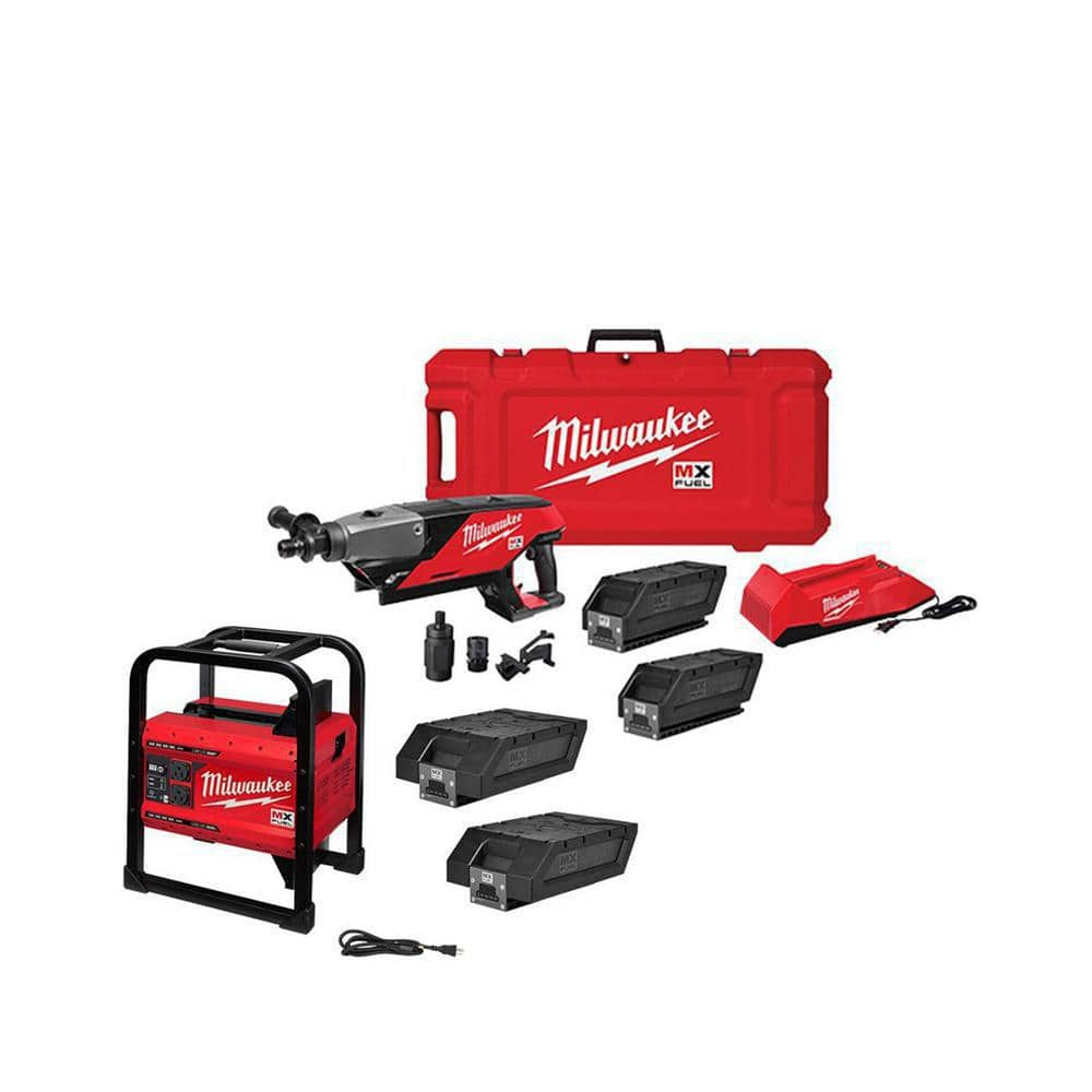 Milwaukee battery best sale powered core drill