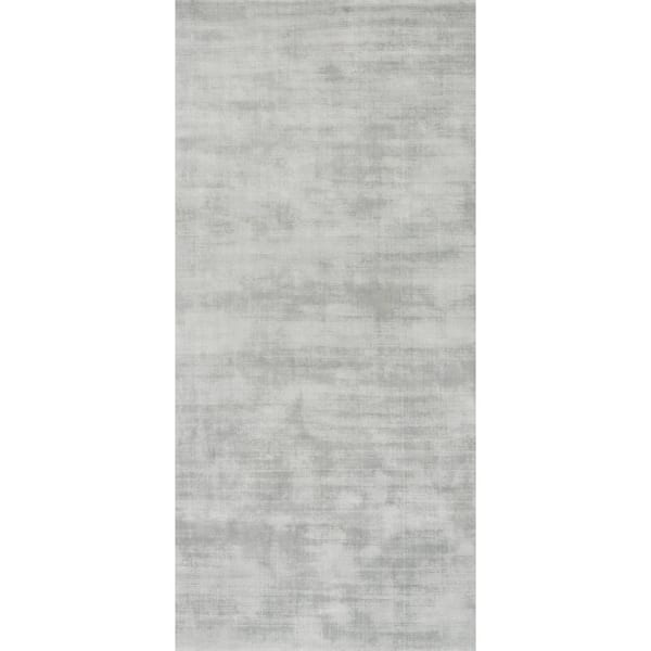 3 ft. x 8 ft. Sky Alva Hand Loom Knotted Viscose Indoor Runner Rug