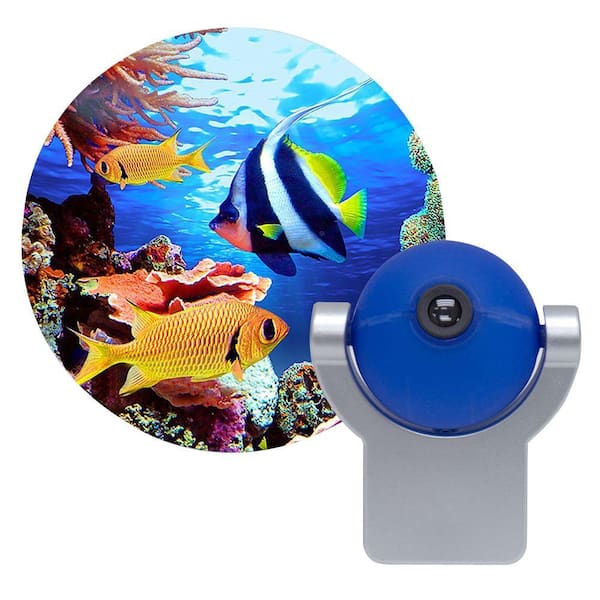 Projectables Tropical Fish Automatic LED Night Light