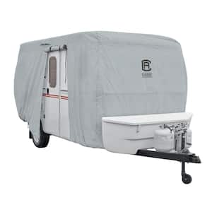 Over Drive PermaPRO Molded Fiberglass Travel Trailer Cover, Fits up to 8 ft.-10 ft. long RVs