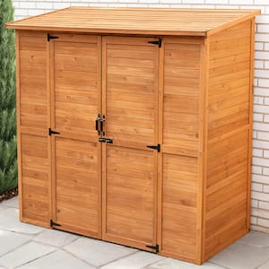 6 ft. 3 in. x 3 ft. 1 in. 6 ft. 1 in. Cypress Extra Large Storage Shed