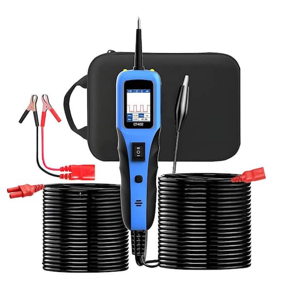 Automotive Power Circuit Probe Tester Series 12-24 Volt 8 Amp AC/DC Digital Multimeter Electrical Diagnostic Kit