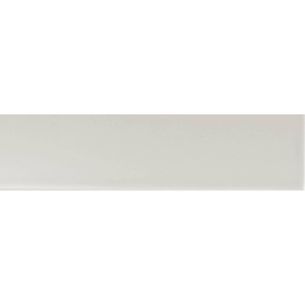 Catch 3" x 12" Matte Beige Ceramic Wall Tile