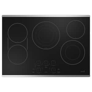 30 in. Smart Radiant Electric Touch Control Cooktop in Stainless Steel with 5 Elements