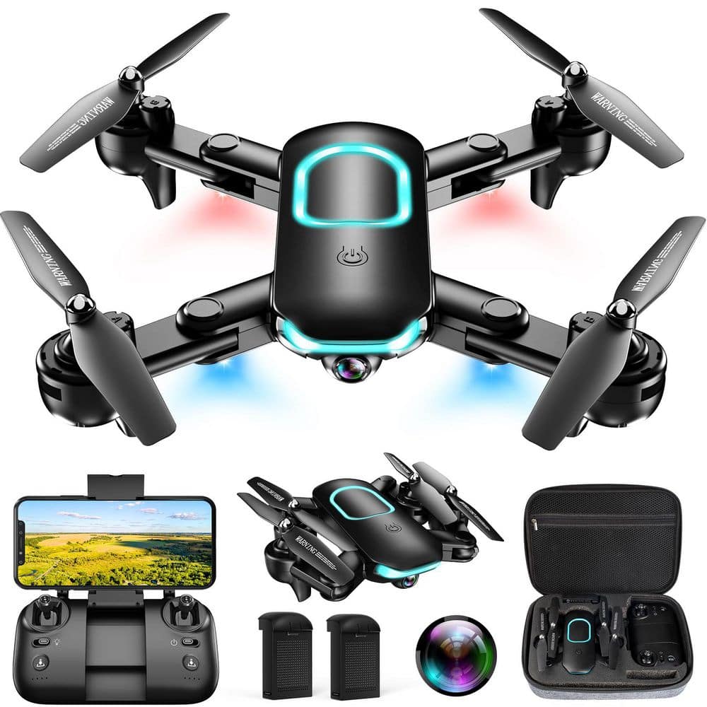 Foldable Drone Toy with 1080P Camera HD Live Video, Circle Waypoint Fly, Altitude Hold, 3D Flip, 3 Speed Mode price history on PriceWatchPro