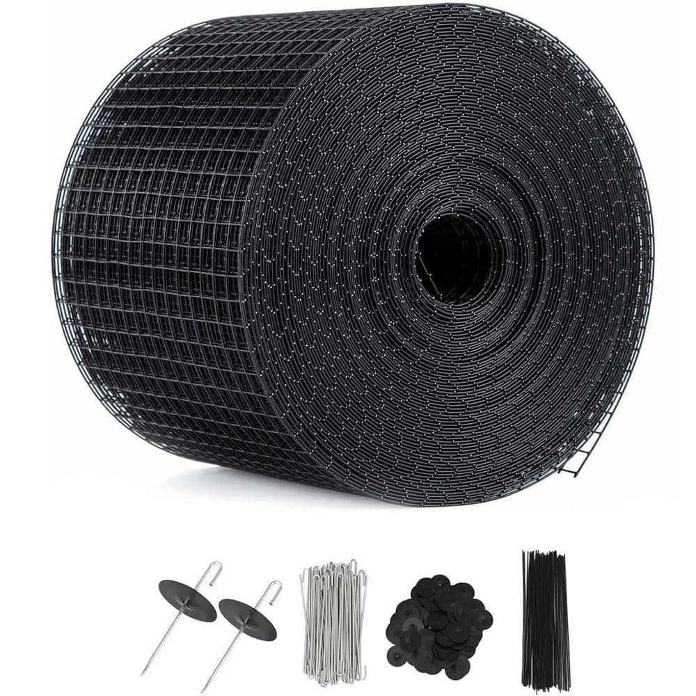 VEVOR 6 In. X 100 Ft. Solar Panel Bird Guard, Critter Guard Roll Kit With 100 Pieces Stainless Steel Fasteners Power Source Tyndcbbhwtz60hivuv0