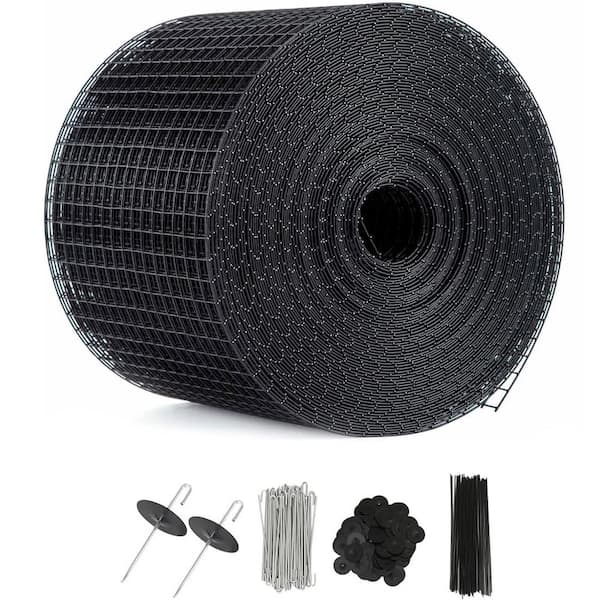 ATENGNES 6 in. x 50 ft. Solar Panel Bird Guard, Critter Guard Roll Kit with 50-Pieces Stainless Fasteners 1/2 in. Wire Roll Mesh