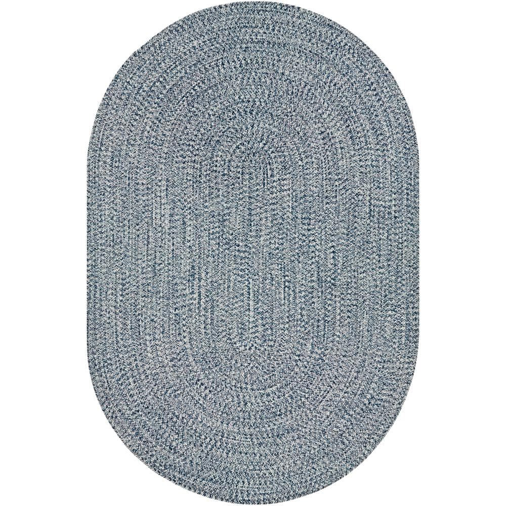 Livabliss Tamar Beige 6 ft. x 9 ft. Oval Indoor/Outdoor Area Rug ...