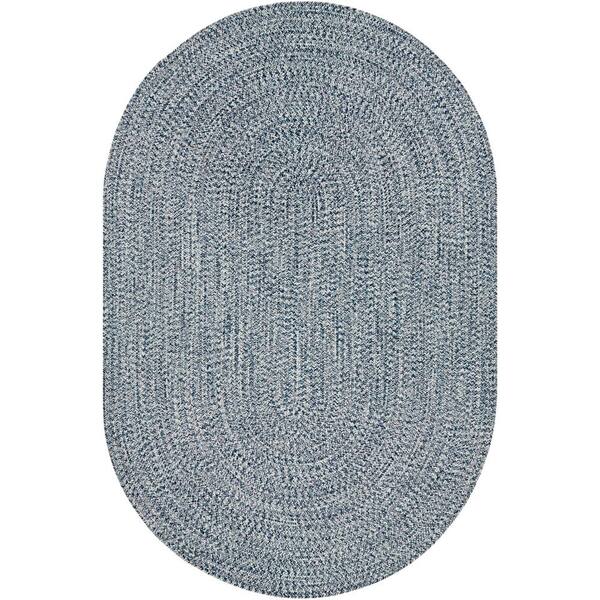 Tamar Beige 6 ft. x 9 ft. Oval Indoor/Outdoor Area Rug