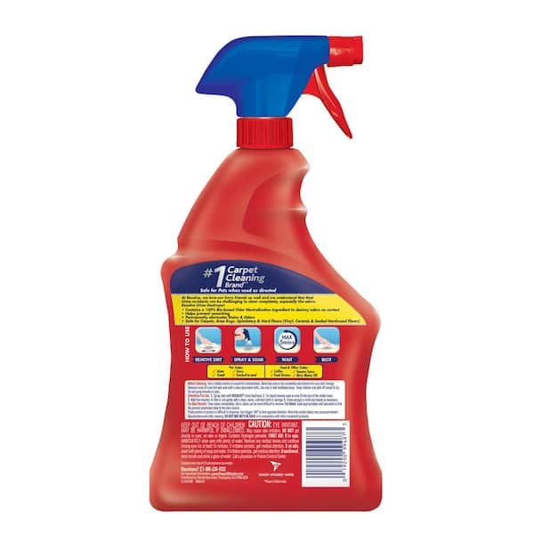 Diversey Red Juice Stain Remover and Carpet Cleaner - Removes Carpet Stains  from Red Drinks, Greasy Foods, Chocolate, and More - 32 oz. Squeeze Bottle