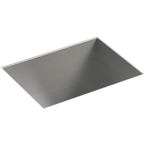 KOHLER Lyric 15 in. Stainless Steel 18 Gauge Drop in/Undermount Bar Sink