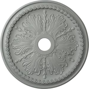 27-1/2" x 4" ID x 1-1/2" Winsor Urethane Ceiling Medallion (Fits Canopies up to 4"), Primed White