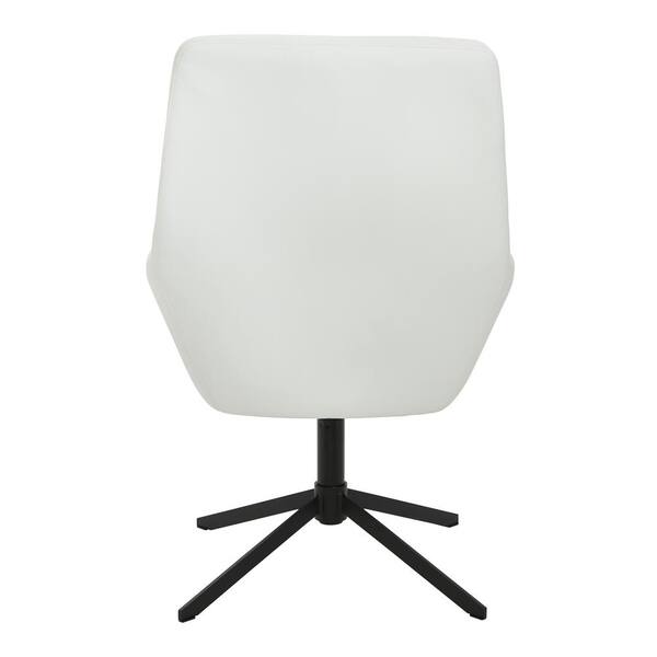 white swivel chair