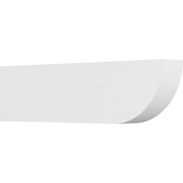Ekena Millwork 4 in. x 8 in. x 30 in. Standard Durham Architectural Grade PVC Rafter Tail Brace