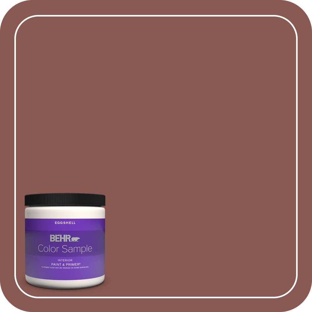 8 oz. #MQ1-20 Rust Eggshell Enamel Interior Paint & Primer Color Sample price history on PriceWatchPro