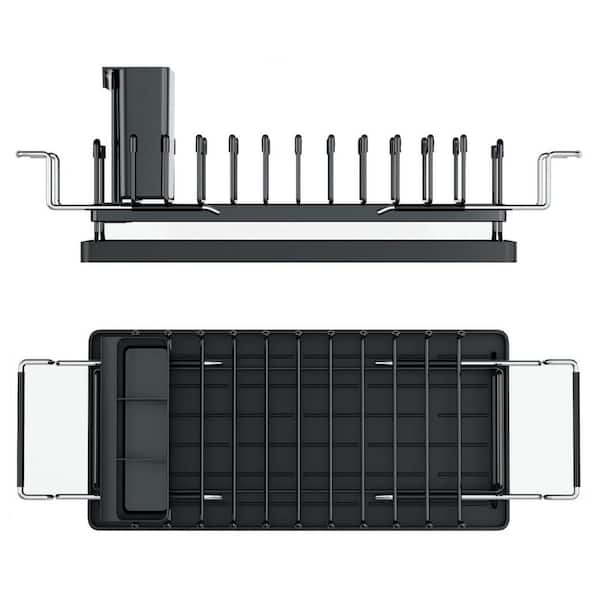 Wudkey In Sink Dish Drying Rack, 14 to 19 Expandable Small