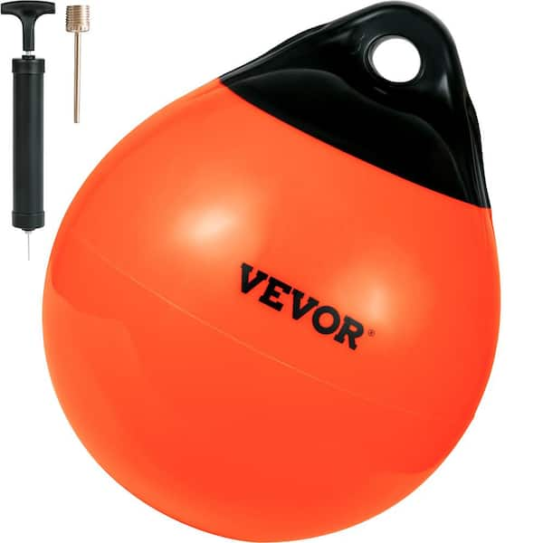 VEVOR Boat Buoy Balls, 15 in. Diameter Inflatable Heavy-Duty Marine ...