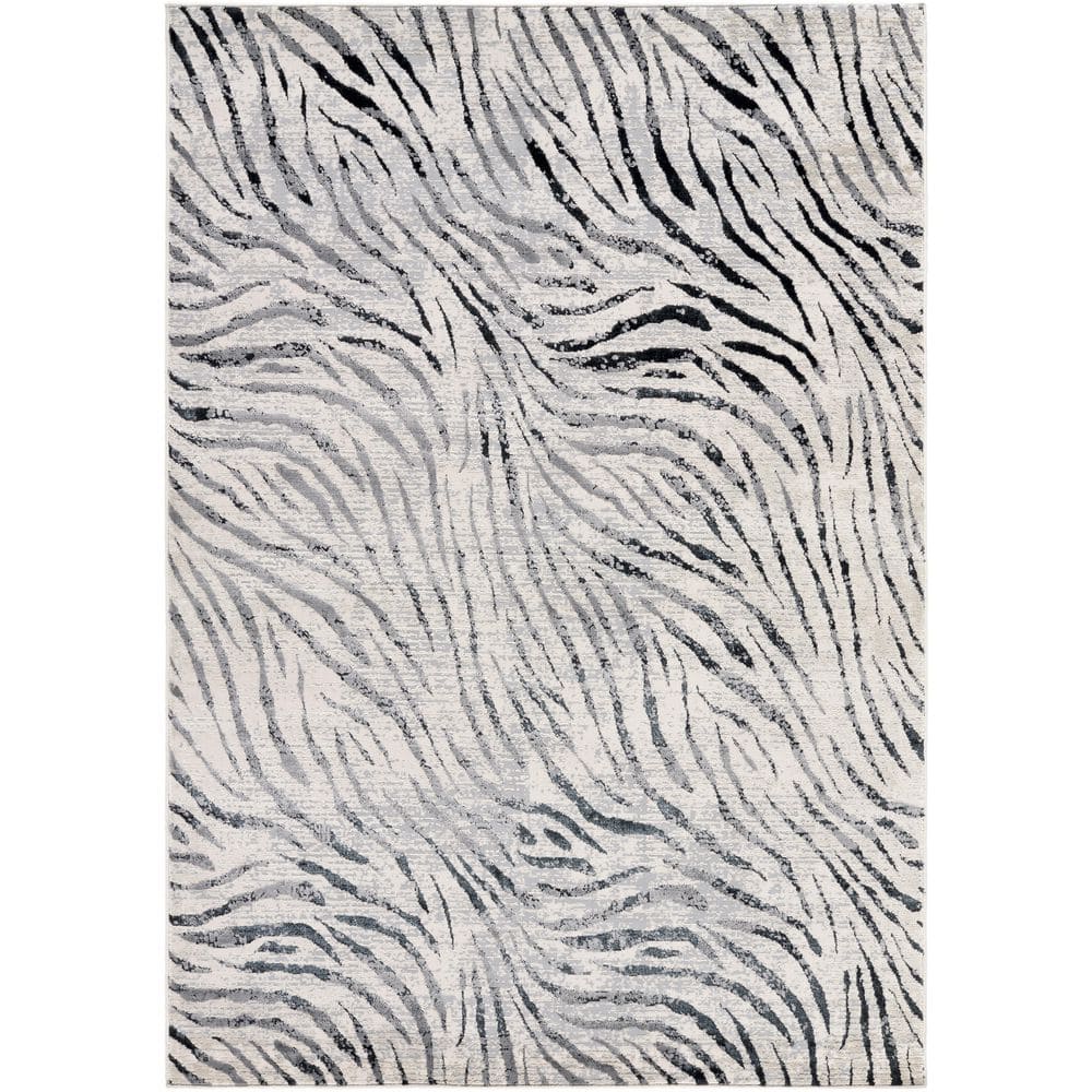 5 ft. x 7 ft. Black Impulse IPS-2321 Machine Woven Area Rug price history on PriceWatchPro