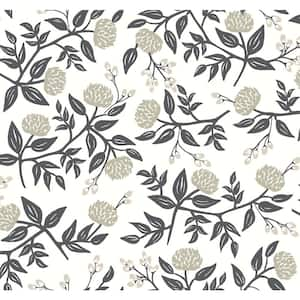 60.75 sq. ft. Peonies Wallpaper