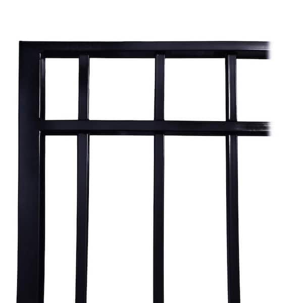 20 ft. x 6 ft. Automated Steel Sliding Driveway Gate and Gate Opener Complete Kit MADRID Style Fence Gate