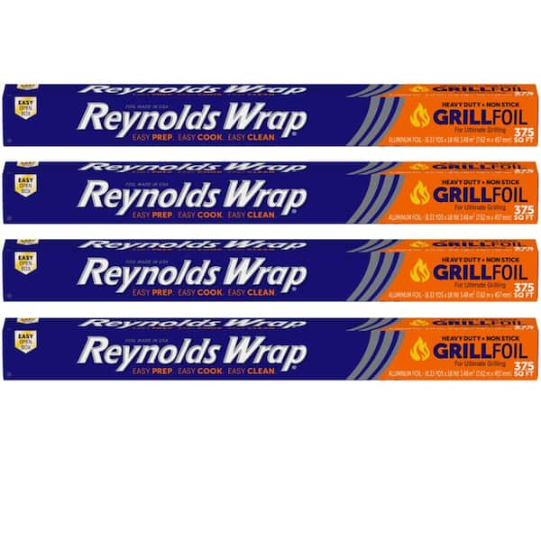 Reynolds Wrap® Grill Heavy Duty Non-Stick Aluminum Foil, 37.5 ft x 18 in -  City Market