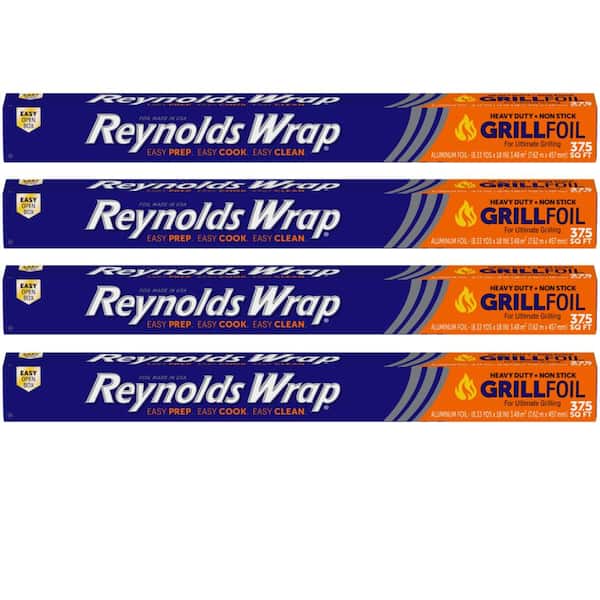 37.5 sq. ft. Grilling Aluminum Foil (4-Pack)