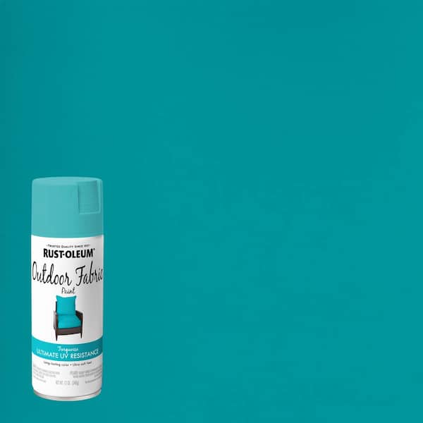 12 oz. Turquoise Outdoor Fabric Spray Paint (Case of 6)