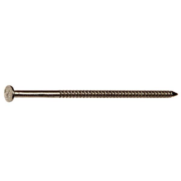 PrimeSource #13 x 2 in. 6-Penny Stainless Steel Ring Shank Siding Nails (5  ) MAXN62434 - The Home Depot