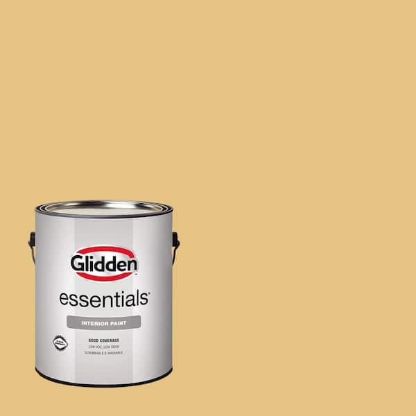 Glidden Essentials 1 gal. PPG1106-3 Autumn Glow Semi-Gloss Interior Paint